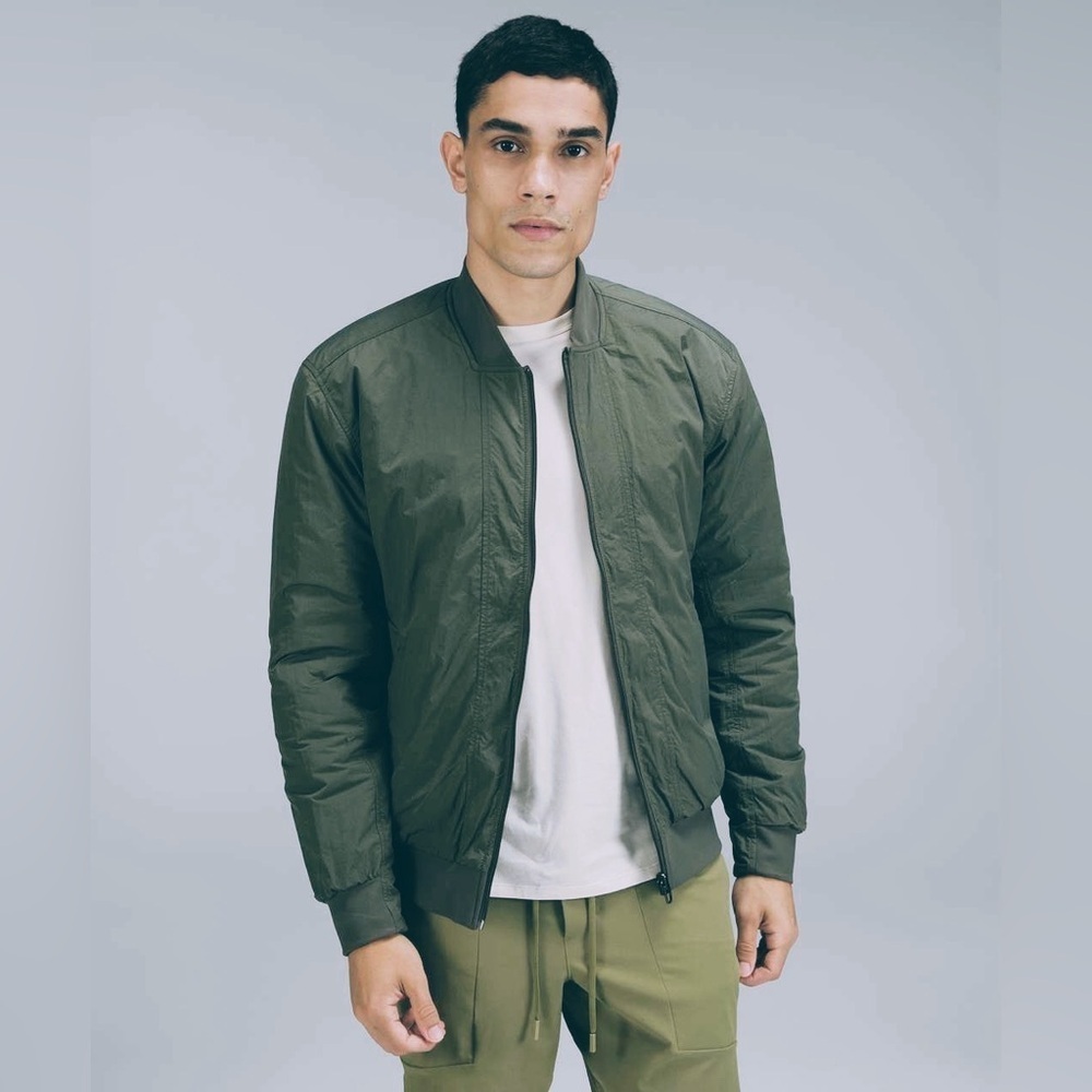Lululemon Switchover Down Filled Reversible Bomber Jacket